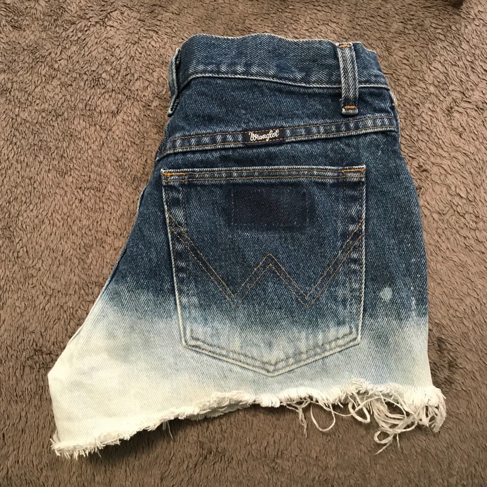 Wrangler Ombré Jean Shorts